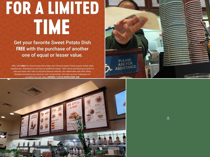 Corner Bakery Menu