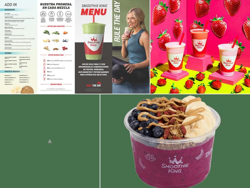 Smoothie King Menu