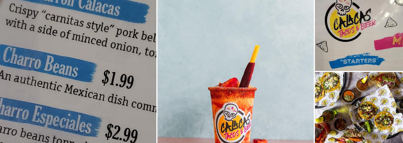 Calacas Tacos & Beer - Pharr Menu