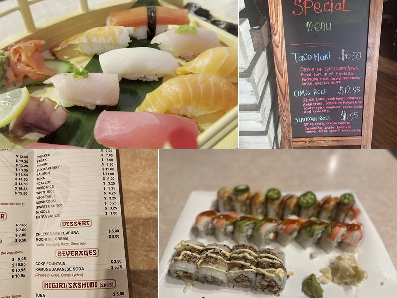 Kansha Japanese Express Menu