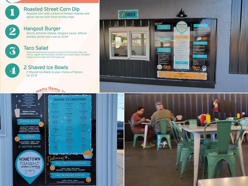 Hometown Hangout Menu