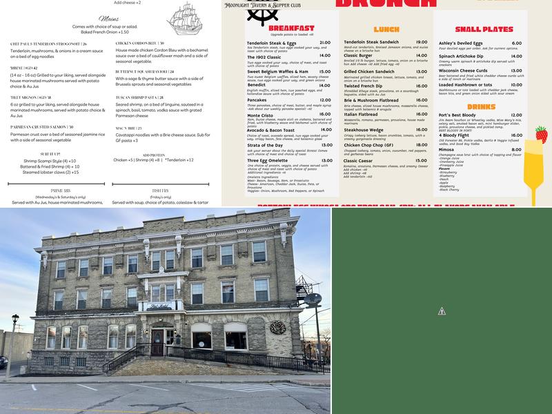 Moonlight Tavern LLC Menu