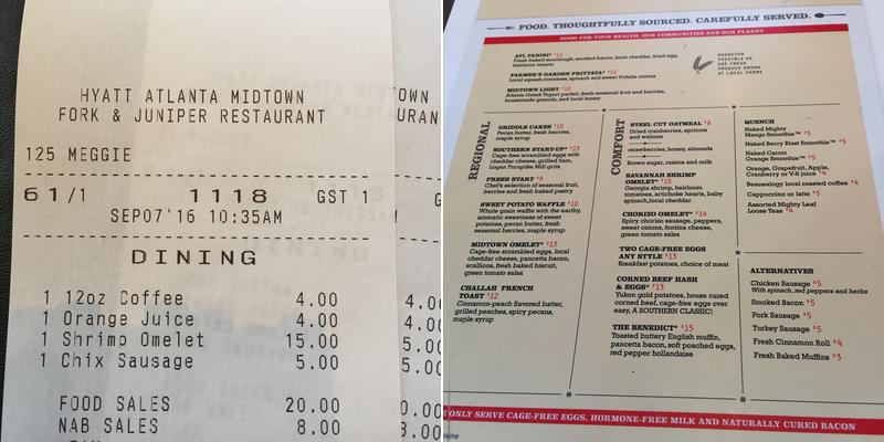 Fork & Juniper Restaurant Menu