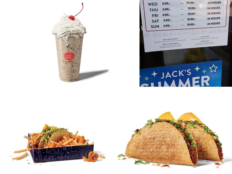 Jack in the Box Menu