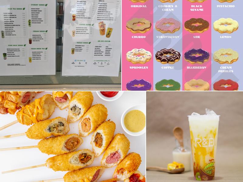 R&B TEA PLUS FORT WORTH Menu