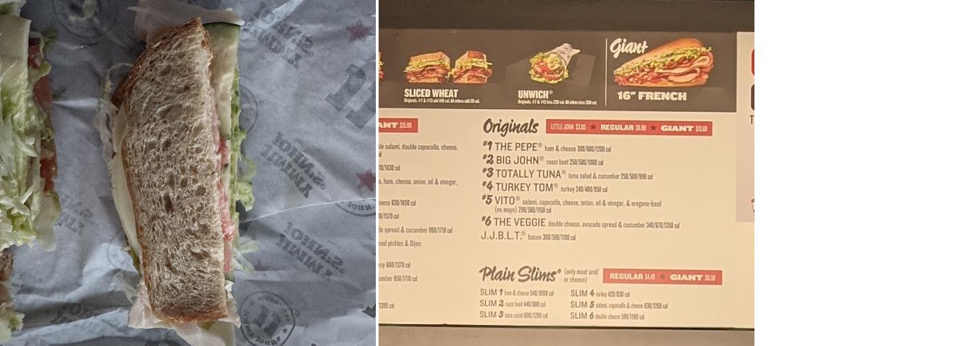 Jimmy John's Menu