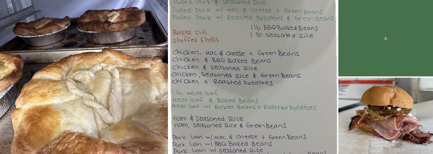 Larry’s Lunch Box Menu