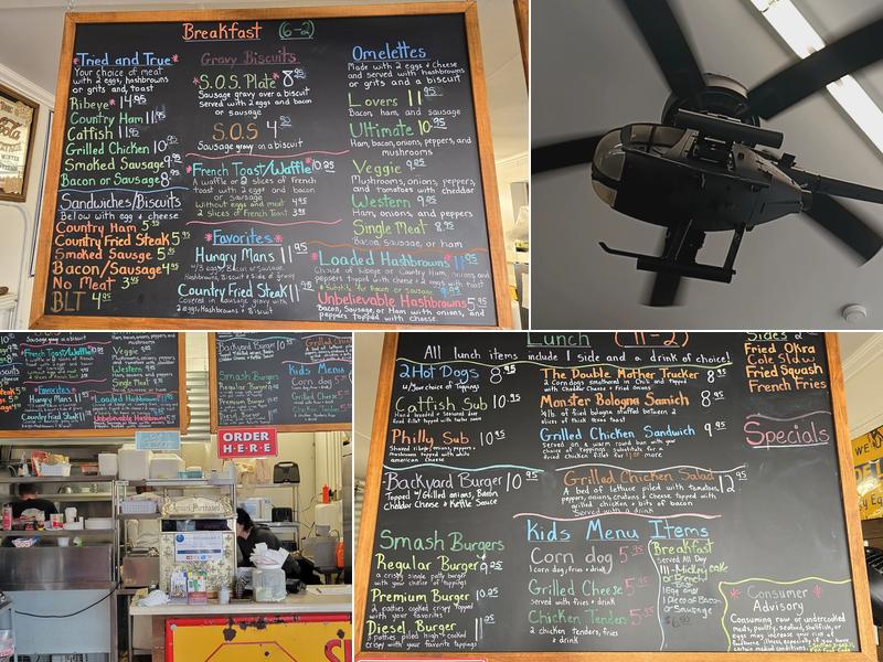 The Brass Kettle Cafe Menu