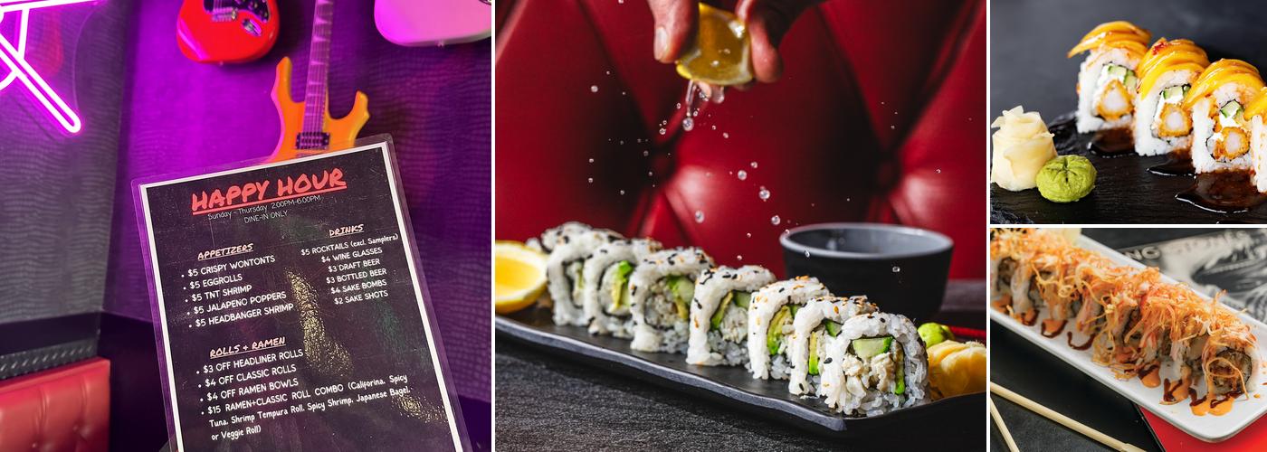 Rock N Roll Sushi Menu
