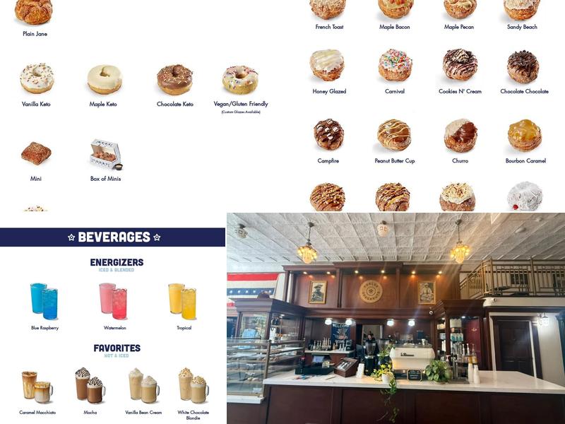 Parlor Doughnuts Menu