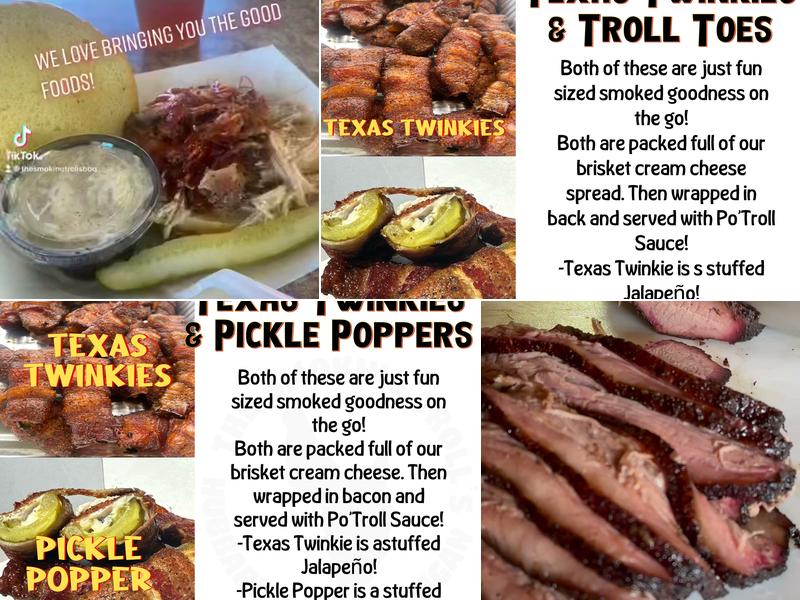 The Smoking Troll’s Roadside BBQ & Catering Menu