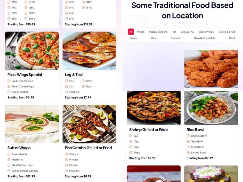 WingLand & Pizza (Halal) Menu