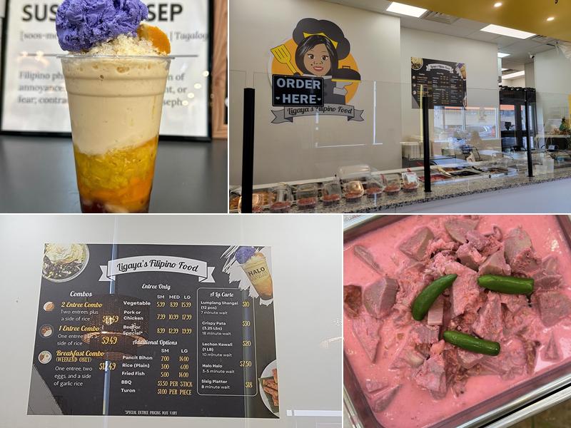 Ligaya's Filipino Food Menu