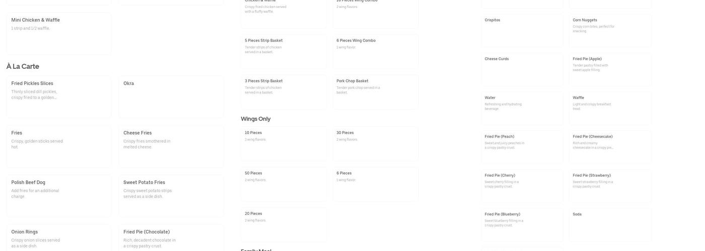 3 J's Wings and More Menu