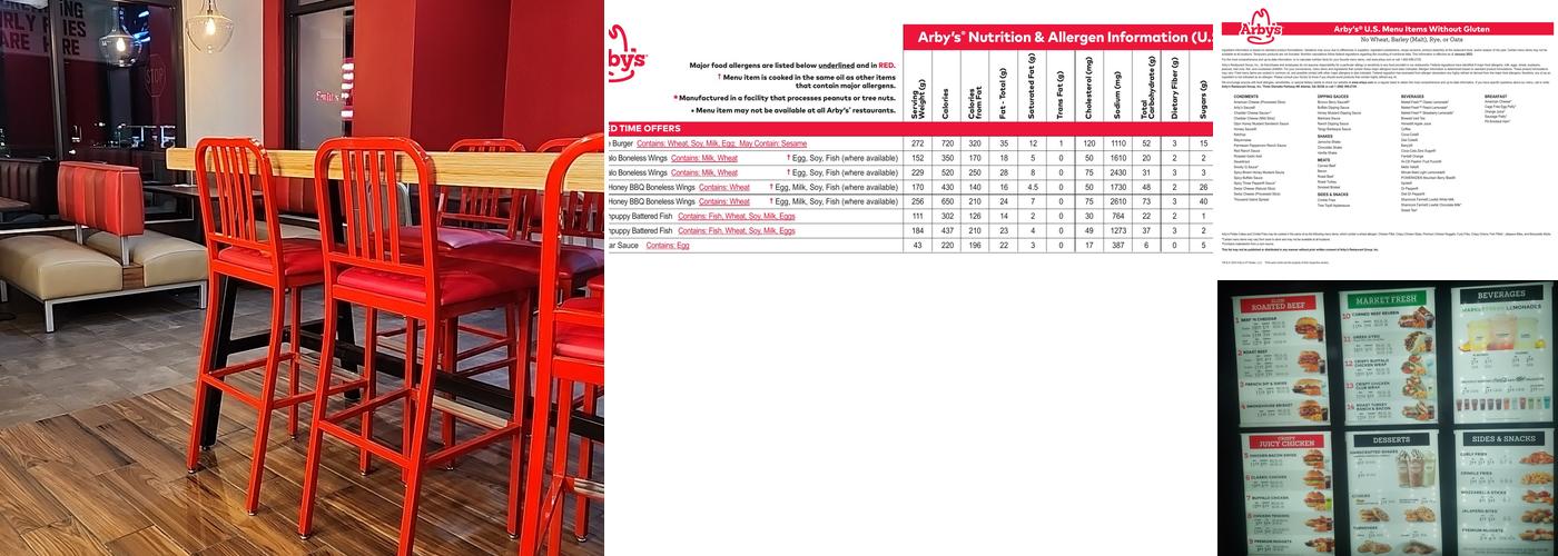 Arby's Menu