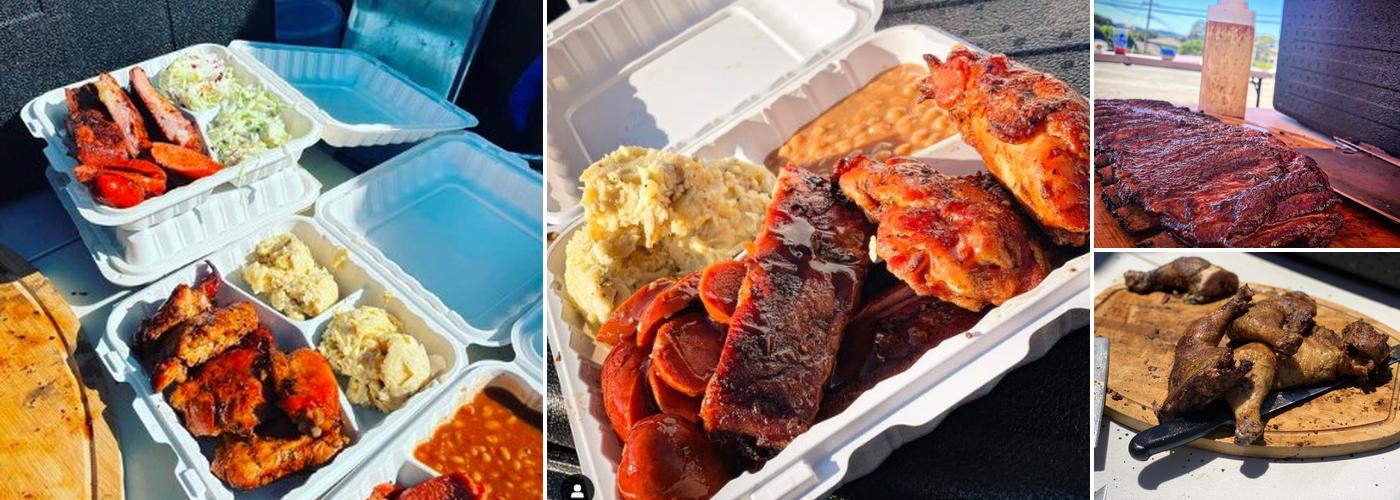 Sacred Pig Barbecue Menu