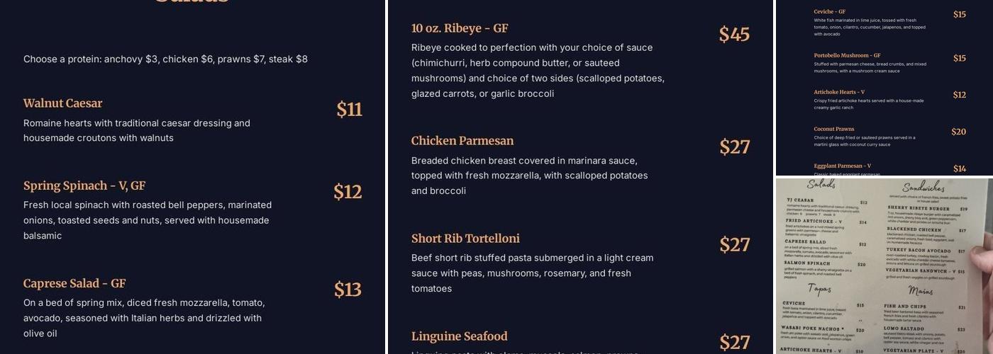 Aroma Menu