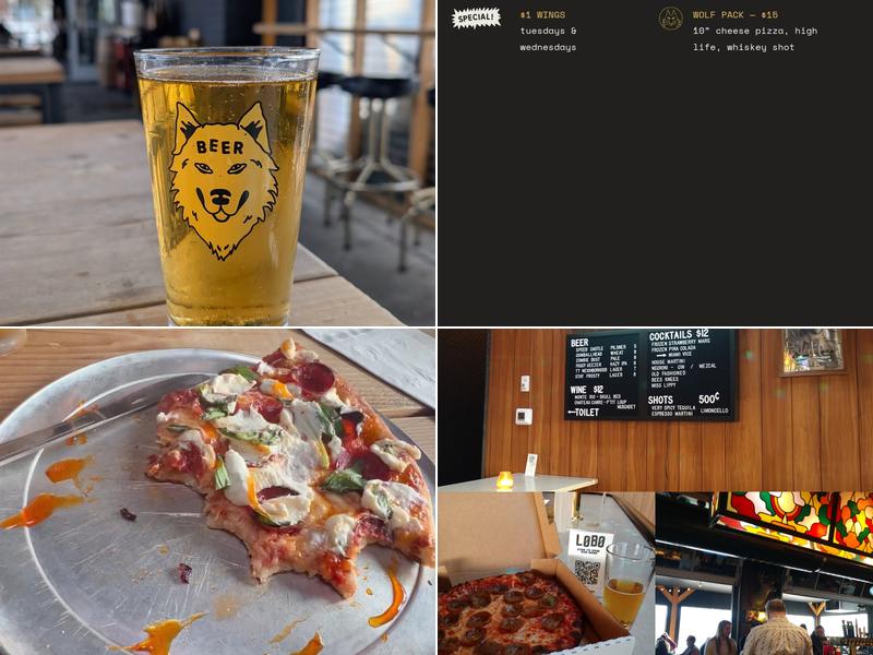 Pizza Lobo Andersonville Menu