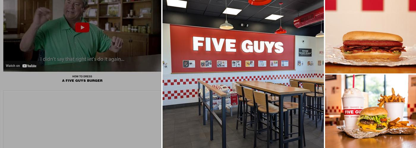 Five Guys Menu