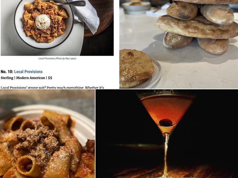 Local Provisions Menu