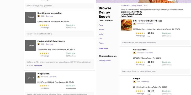 The Rib Stop & More Menu