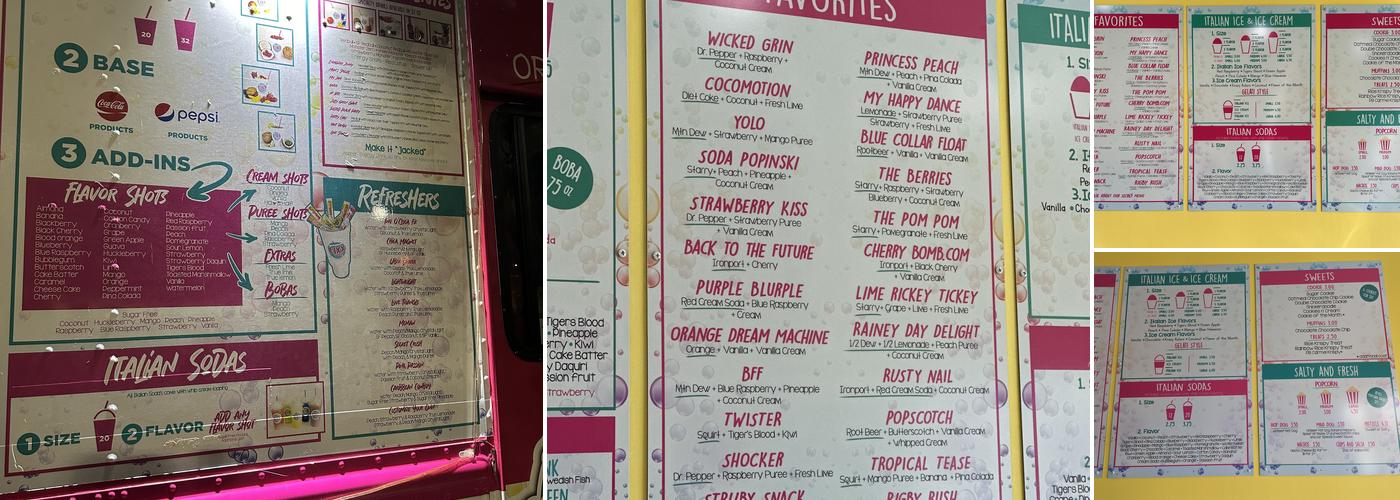 Fixxology Menu
