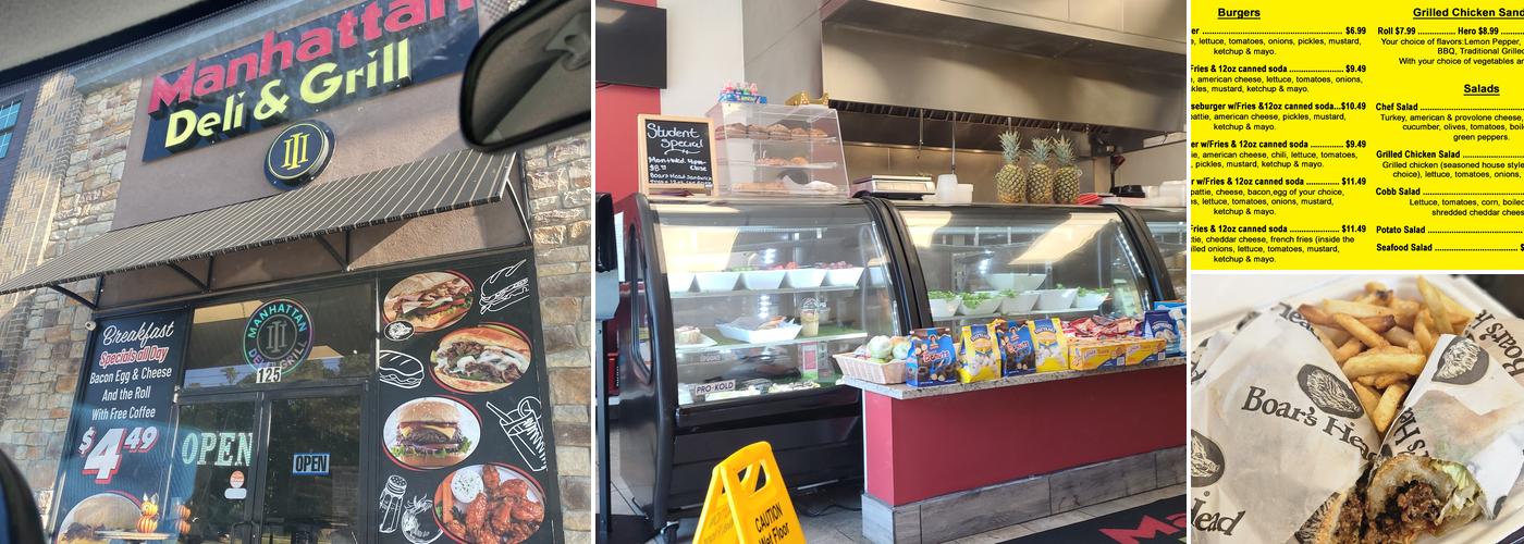 Manhattan Deli & Grill 111 Menu