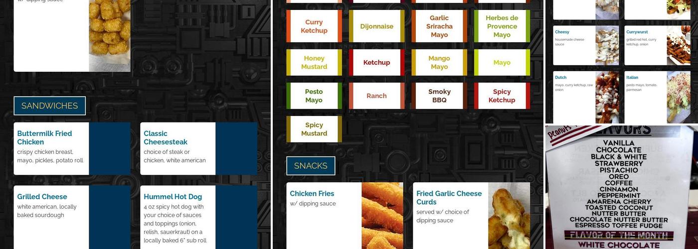 Fryborg (Trumbull) Menu