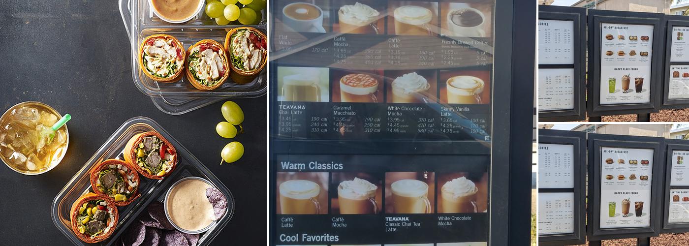 Starbucks Menu