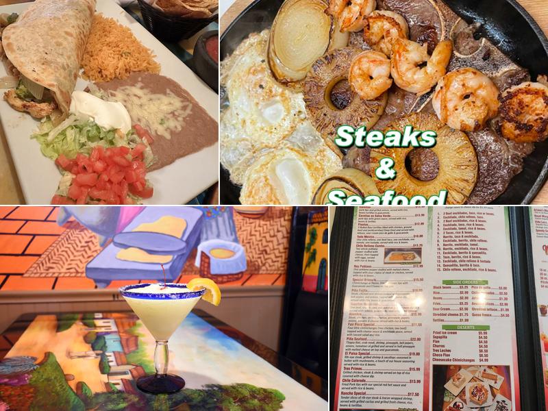 El Paso Tex Mex Bar and Grill Menu