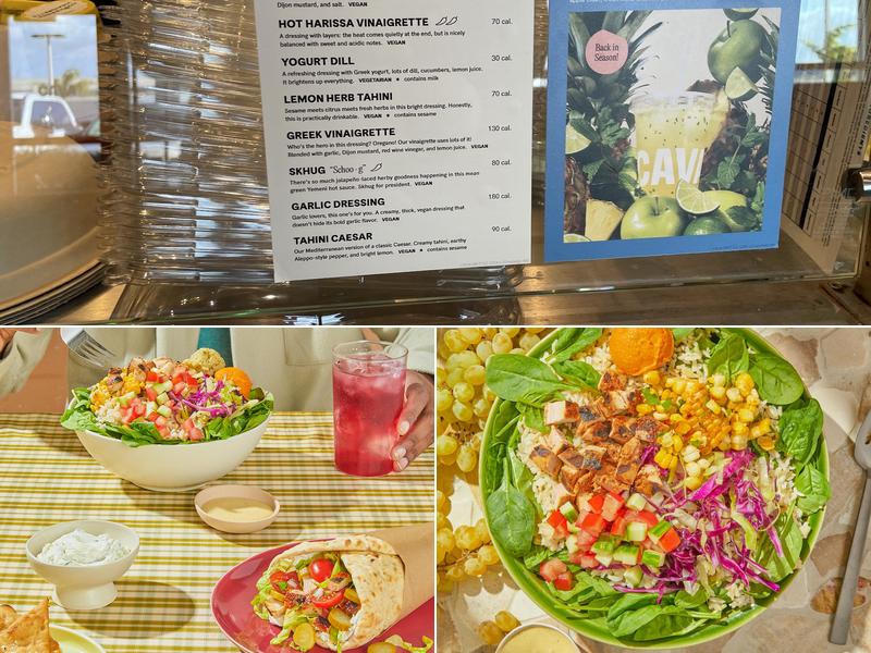 CAVA Menu