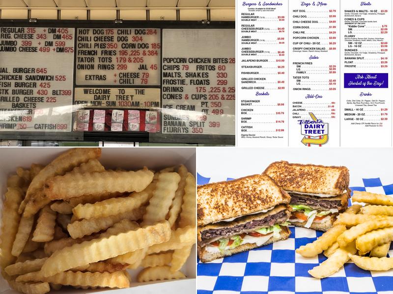 Tolbert’s Dairy Treet - New Location on John Stockbauer Menu