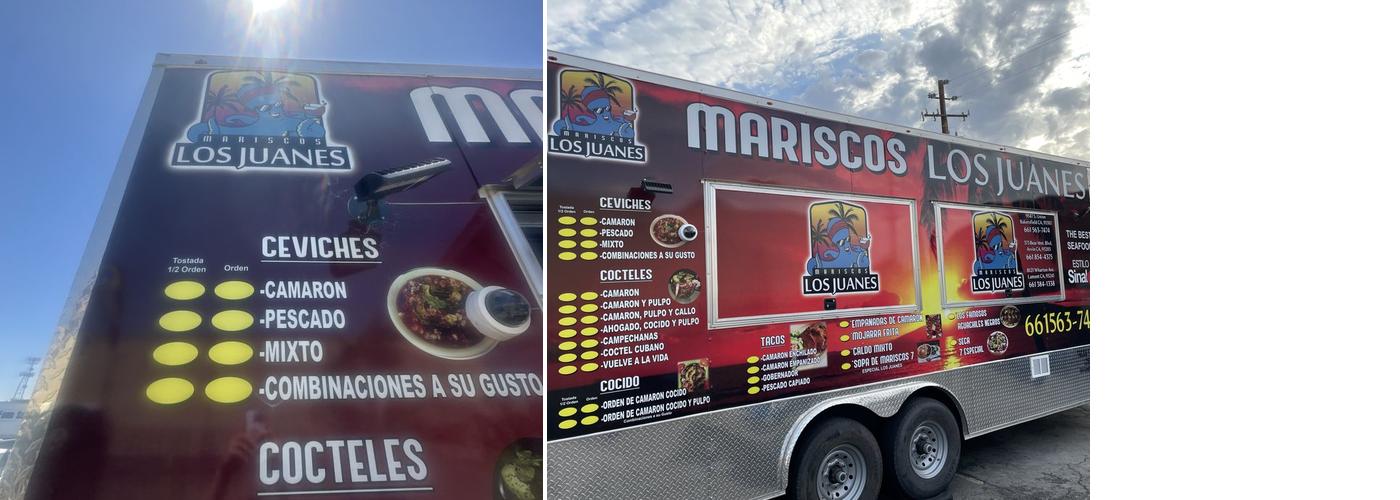 Mariscos Los Juanes Menu