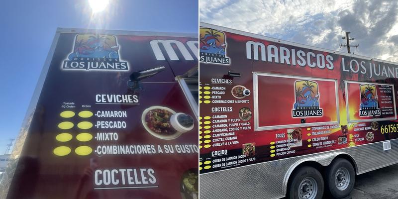 Mariscos Los Juanes Menu