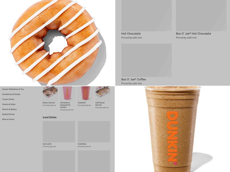 Dunkin' Menu