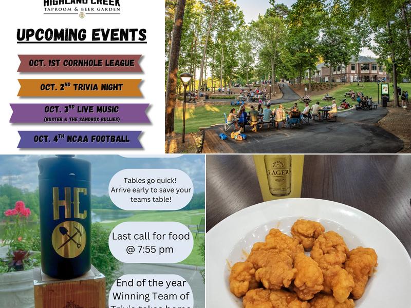 Highland Creek Beer Garden