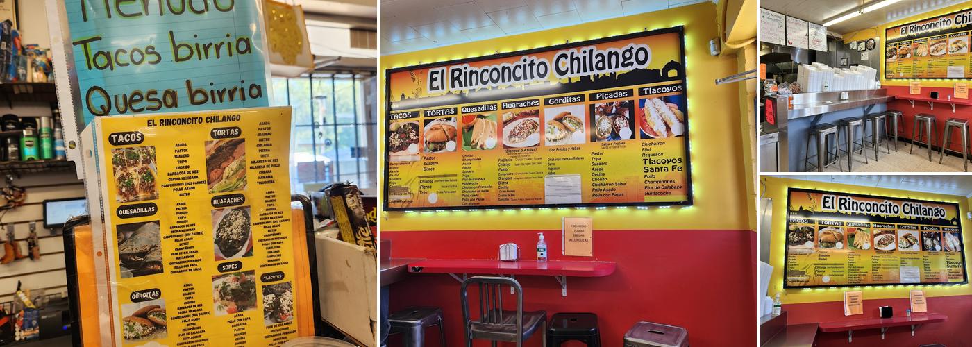 Rinconsito Chilango Taqueria Menu