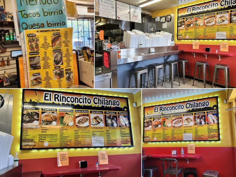 Rinconsito Chilango Taqueria Menu