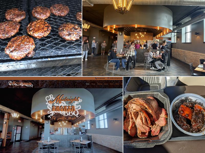 CR Midnight Smoker BBQ 1100 3rd Street SE Booth 6, Cedar Rapids