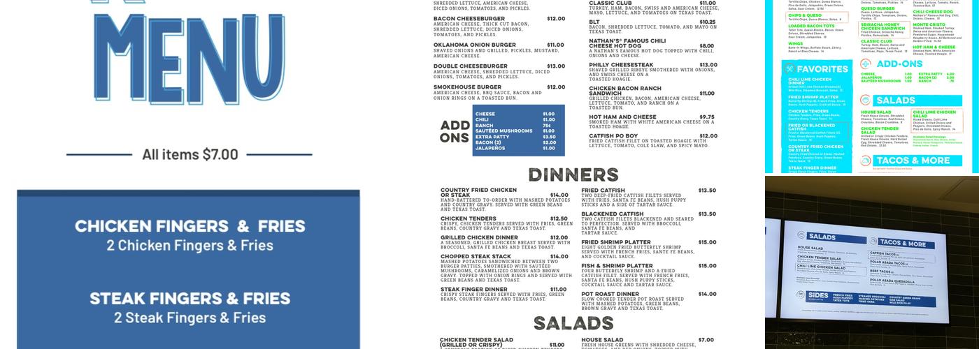 Kitchen 70 Menu