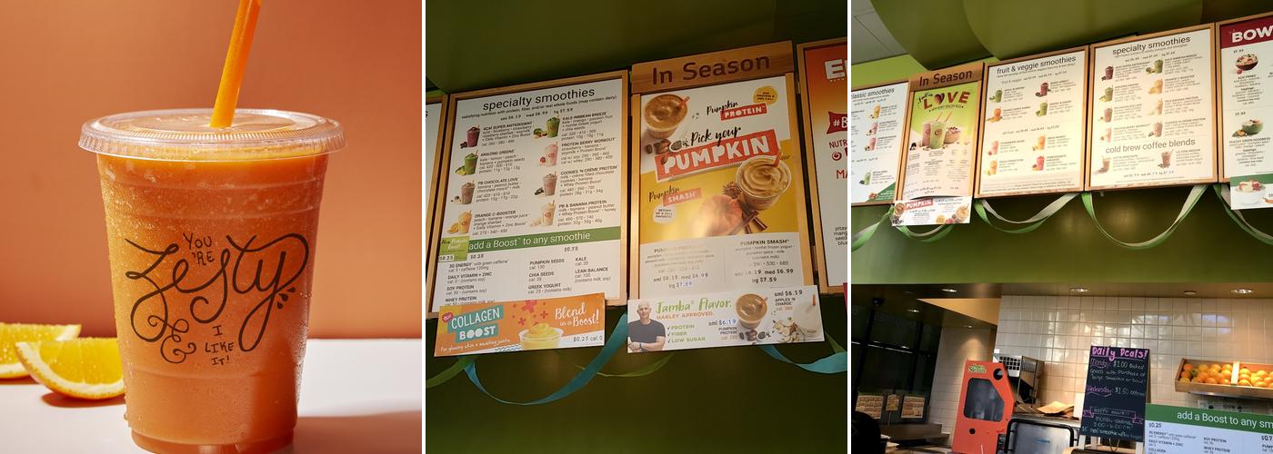 Jamba Menu