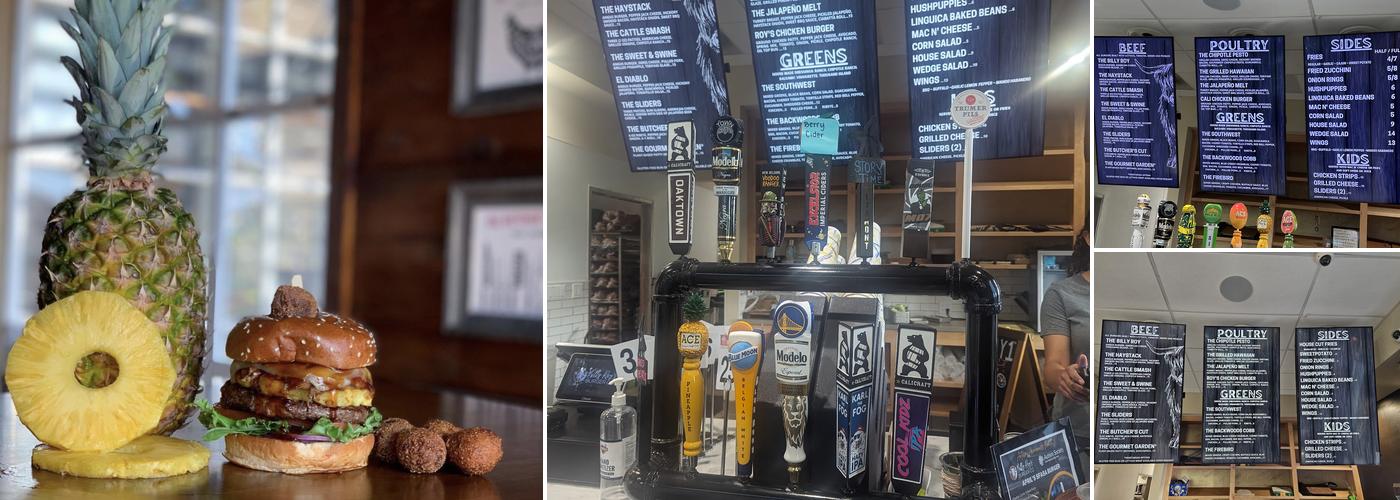 Billy Roy’s Burger Co Menu