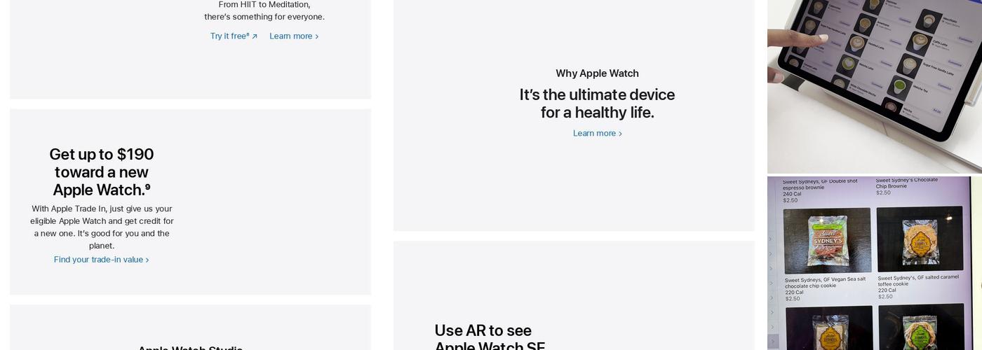 Caffè Macs - Apple Park Visitor Center Menu