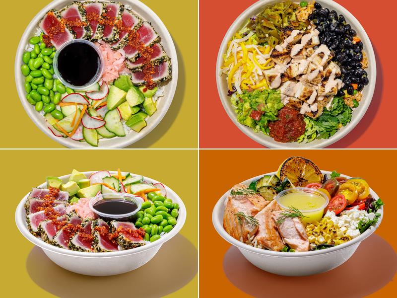 Roadtrip Bowls Made by Lazy Dog