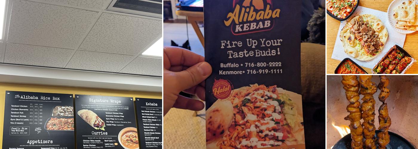 Alibaba Kebab Menu
