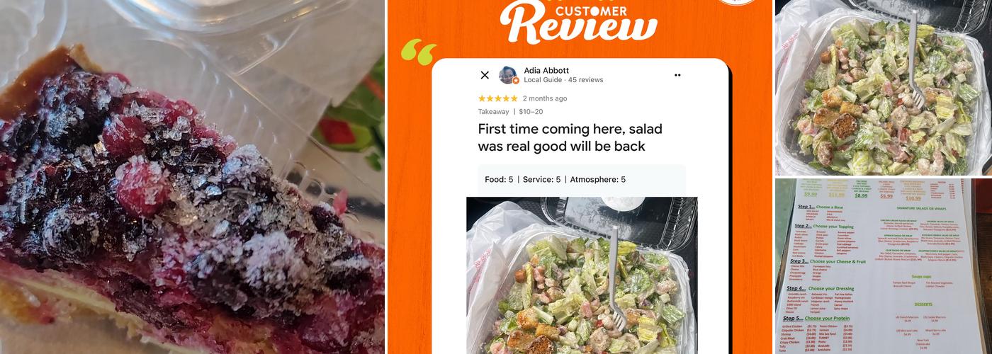 Build Yo Salad ---- Best salad in town. Menu