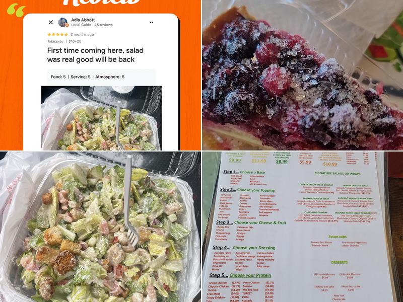 Build Yo Salad ---- Best salad in town. Menu