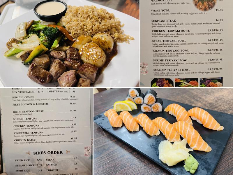 Hibiki Sushi&Grill Menu