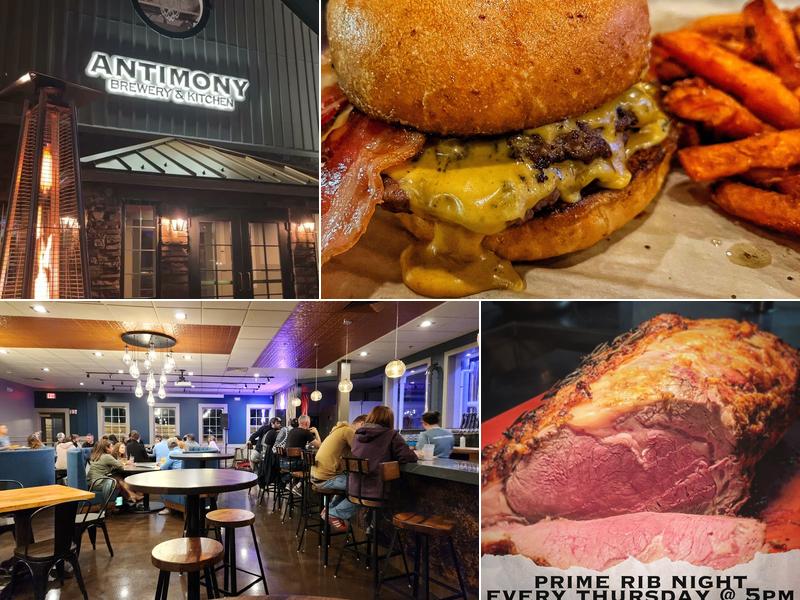 Antimony Brewing - Craft Brewery & Kitchen 55 Pittsfield Rd, Lenox