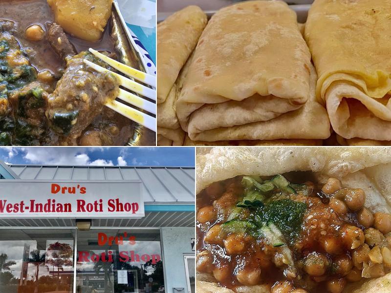 Dru's West-Indian Roti Shop